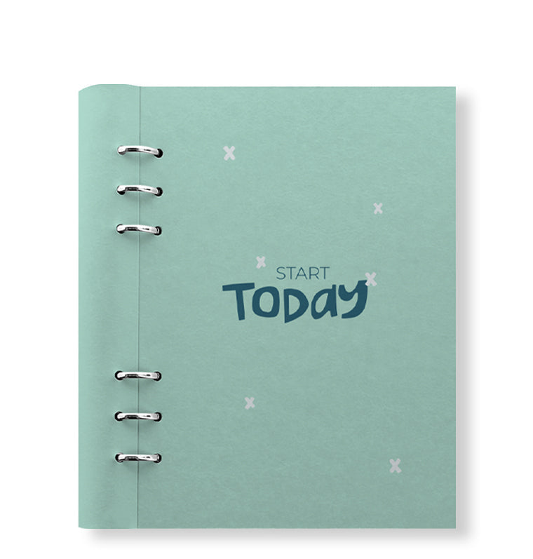 Clipbook Quotes A5 Refillable Planner Start today