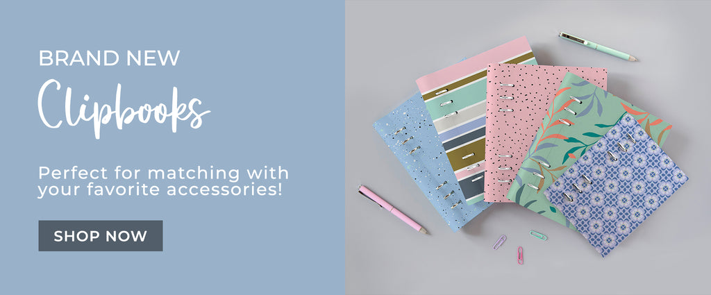 Clipbooks - Perfect for matching with your favourite accessories!