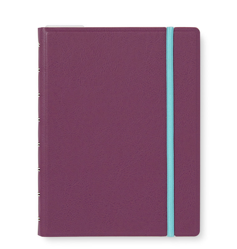 Contemporary A5 Refillable Notebook in Plum