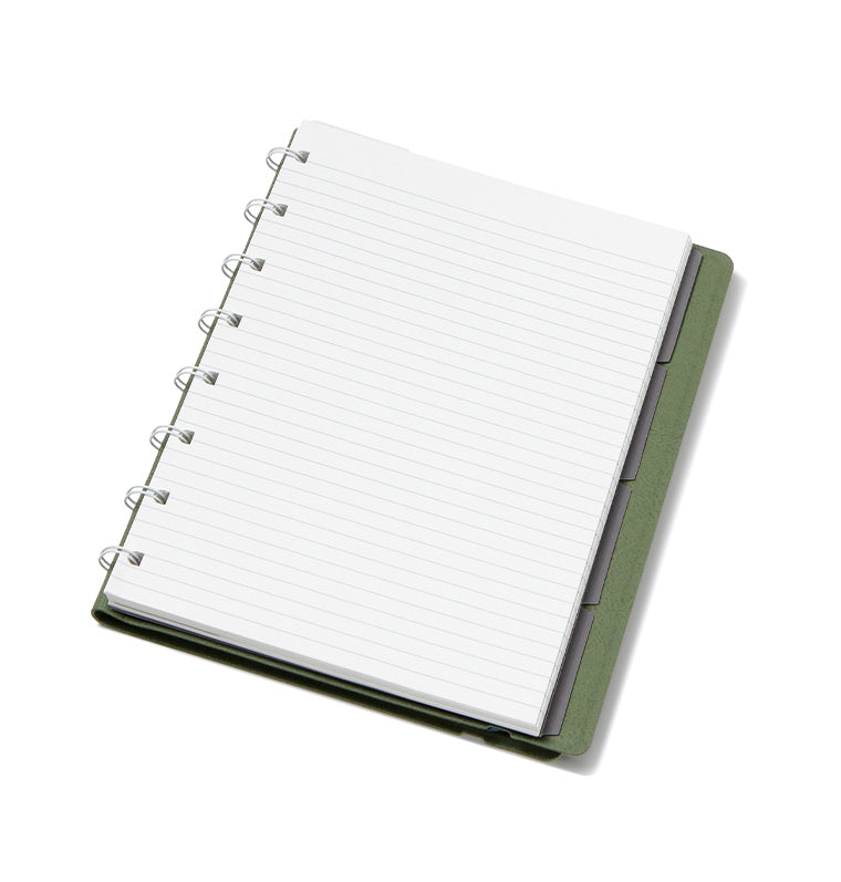 Contemporary A5 Refillable Notebook in Jade Iso