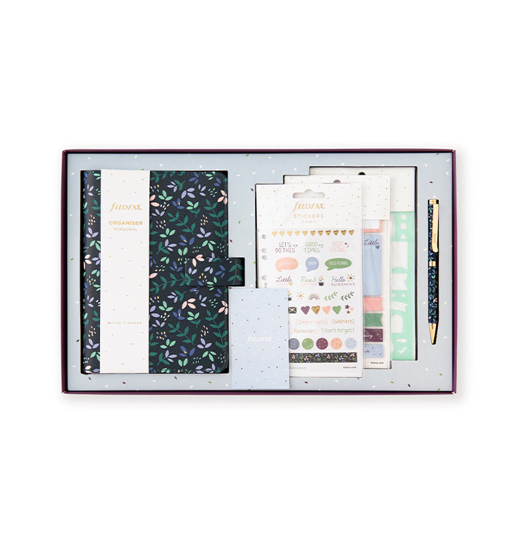 Garden Personal Organizer Gift Set Dusk | Filofax – Filofax US