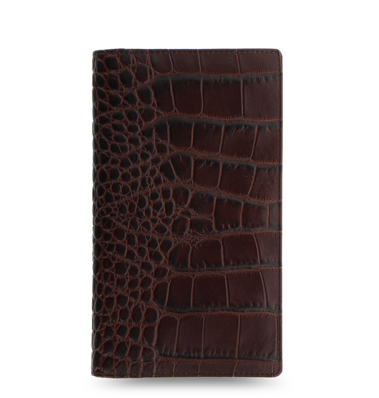 Leather Travel Wallet | Classic Croc | Filofax – Filofax US