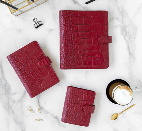 Live Beautifully with Classic Croc - New in Cherry | Filofax Blog