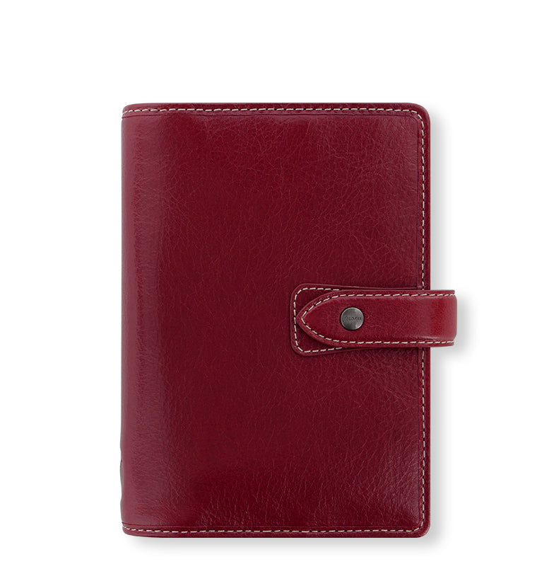 Malden Personal Leather Organizer in Burgundy