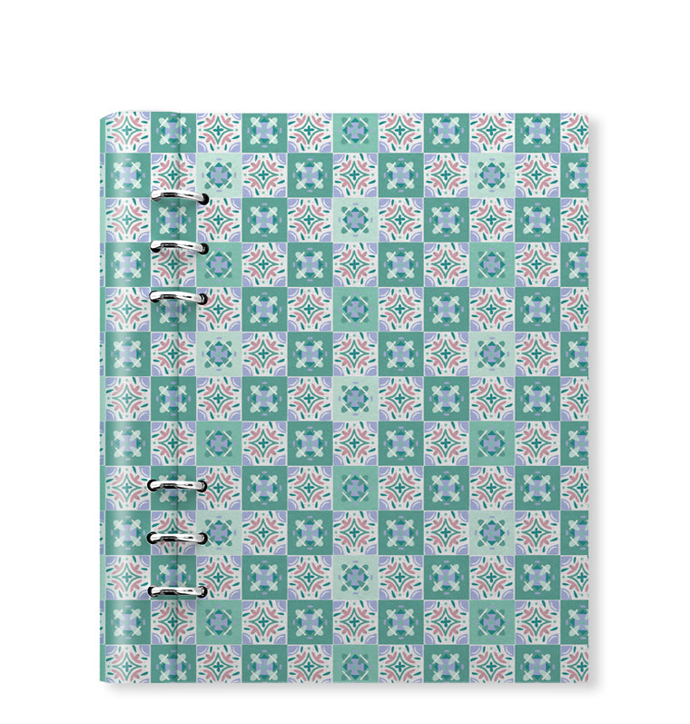 Clipbook Mediterranean A5 Refillable Planner in Mint
