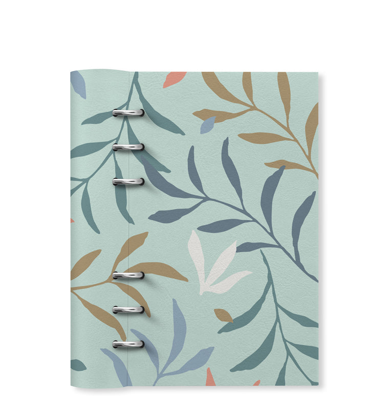 Clipbook Botanical Personal Refillable Planner in Mint