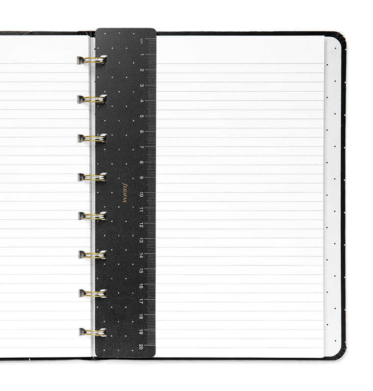Moonlight A5 Refillable Notebook Ruler | Filofax – Filofax US