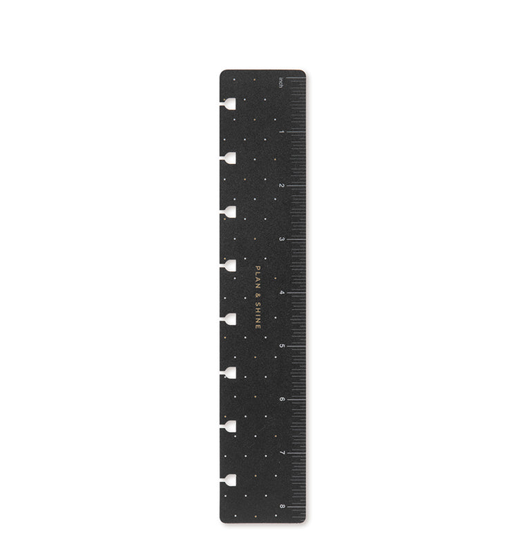 Filofax A5 Moonlight Liniaal - Voor Notebook En Planner