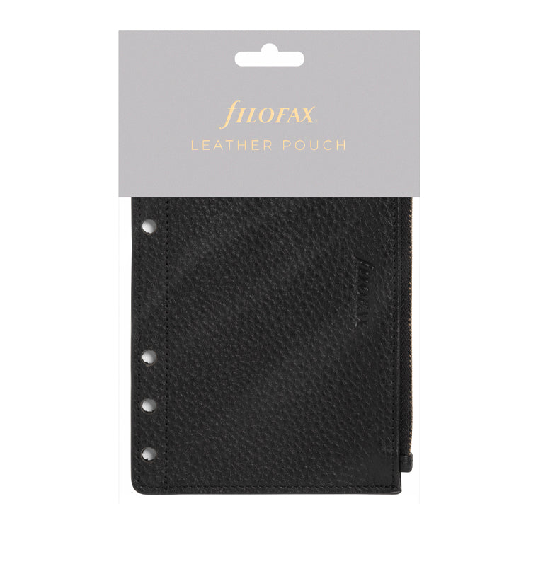 133009, Leather Zipper Pouch. Filofax