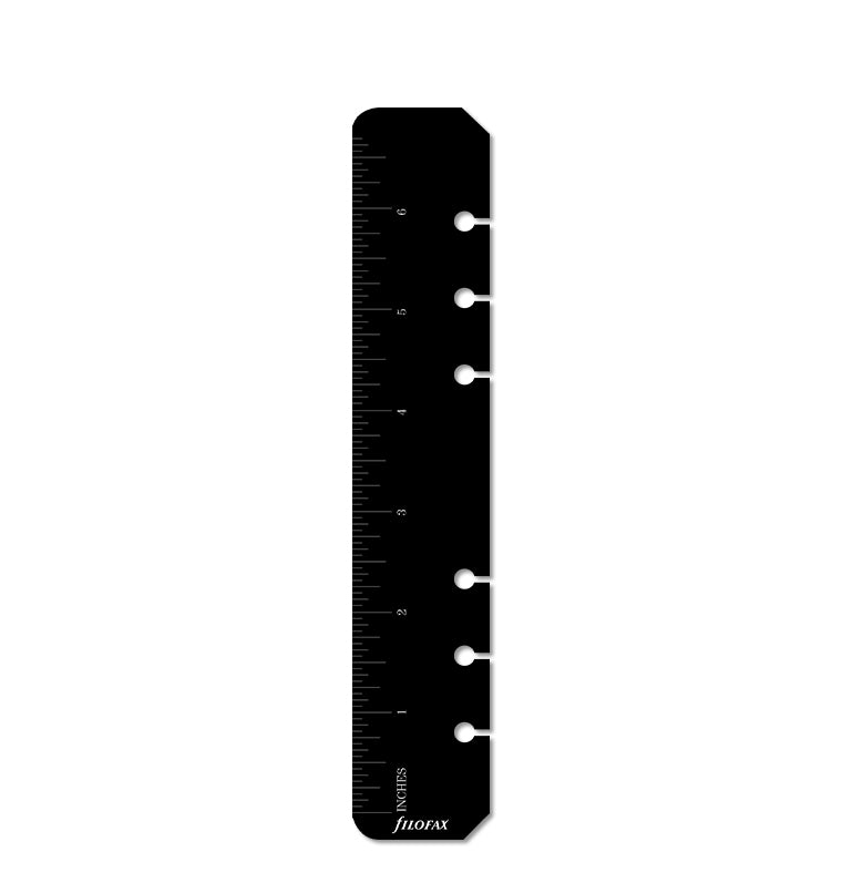 Ruler Page Marker Black Personal- Filofax – Filofax US