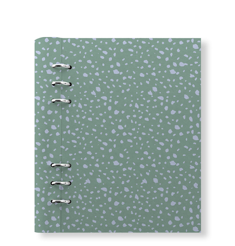 Clipbook Timeless A5 Refillable Planner Speckles Sage