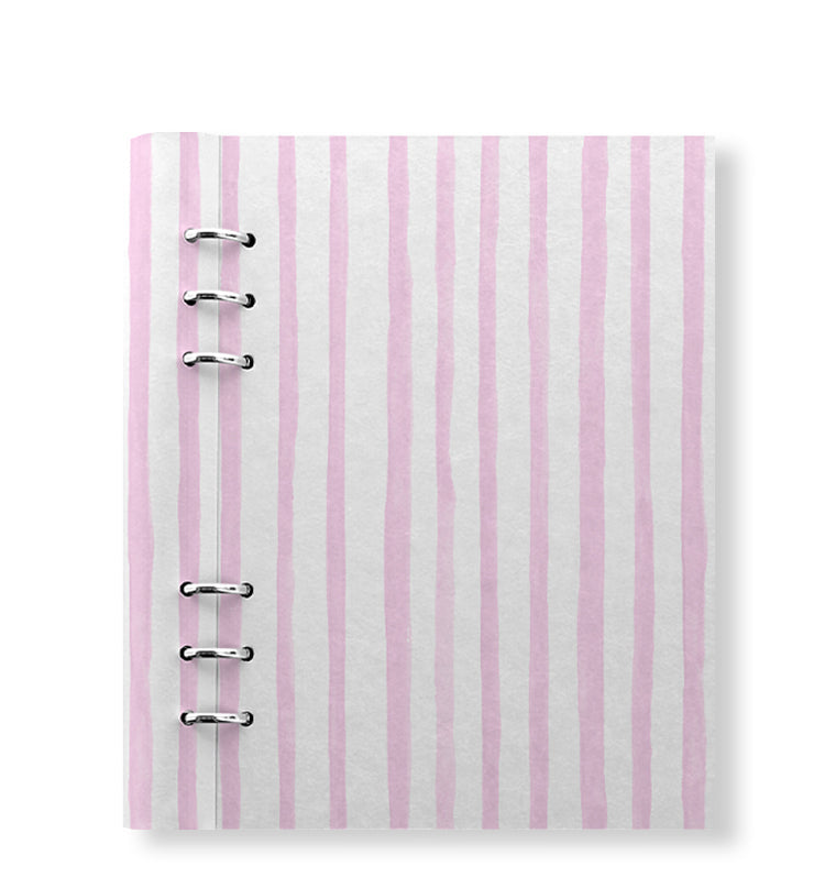 Clipbook Joy A5 Refillable Planner Lines Pink