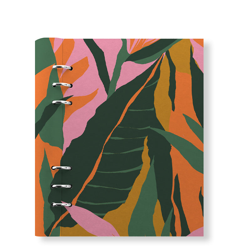 Clipbook Plants A5 Refillable Planner Tropical Coral
