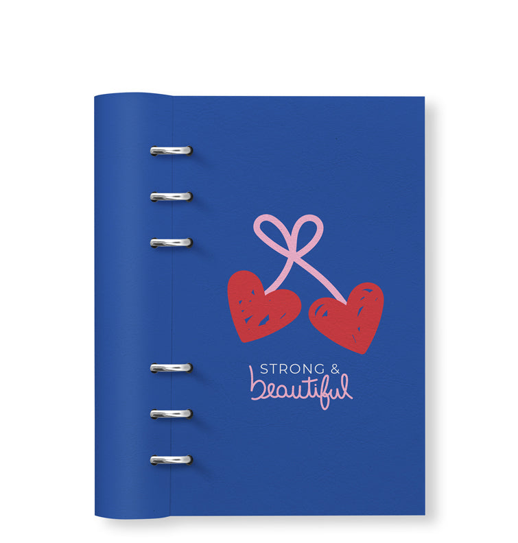 Clipbook Quotes Personal Organizer Powerful Blue