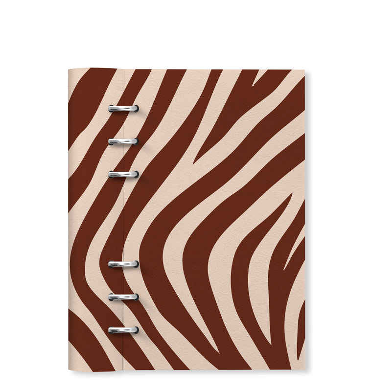 Filofax Clipbook Animals Personal Organizer Zebra 145346