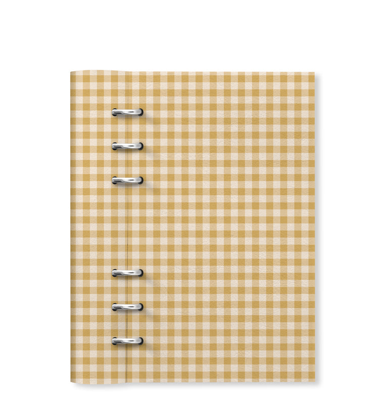 Clipbook Fabrics Personal Organizer Gingham 145350