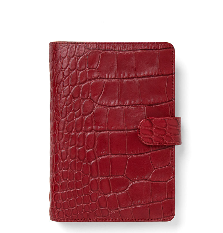 Classic Croc Personal Leather Organizer - Filofax – Filofax US