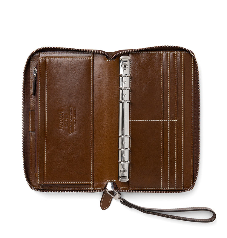 Malden Leather Organizer - Personal Compact Zip | Filofax – Filofax US
