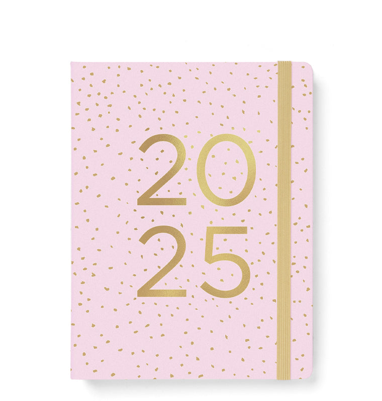 Confetti A5 Planner 2025 Rose Quartz