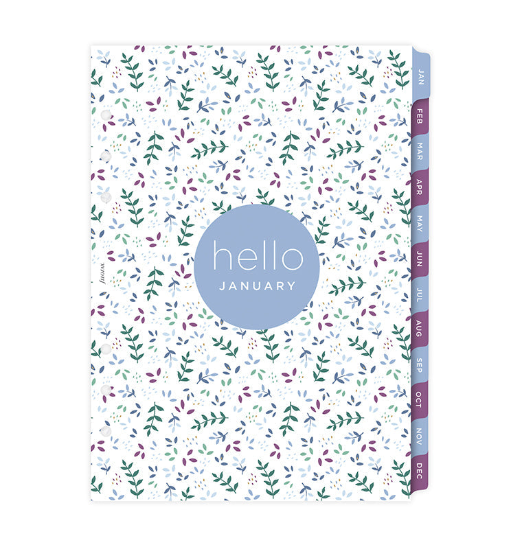 Garden Week On Two Pages Diary - A5 2025 Mutilanguage - 25-68592