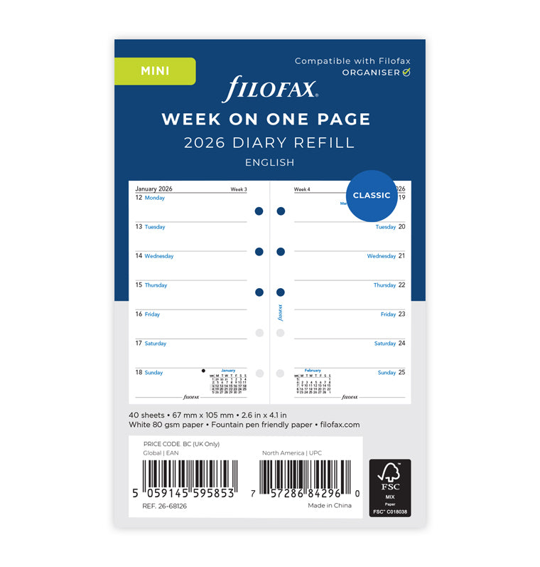 Mini Size Daily Task Planner Insert, Sized And Punched For Filofax Mini Notebook 2 75 X 4 25 - View #6