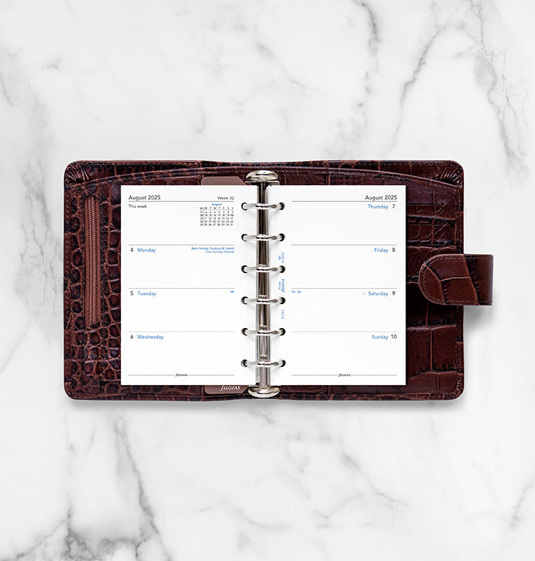 Filofax 26-68252 Week On Two Pages Academic Diary Pocket 2025-2026