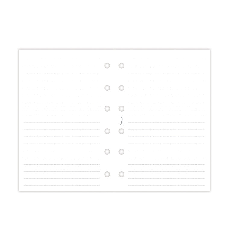Minimal Week On Two Pages Diary Refill - Pocket 2026 Multilanguage Filofax 26-68290