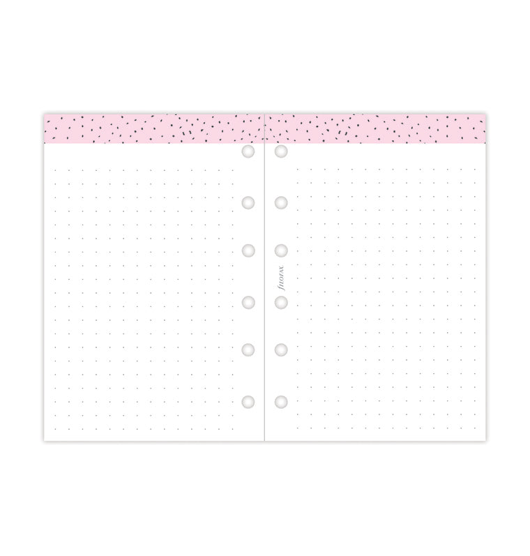 Confetti Week to View Diary Refill - Pocket 2026 Multilanguage Filofax 26-68291