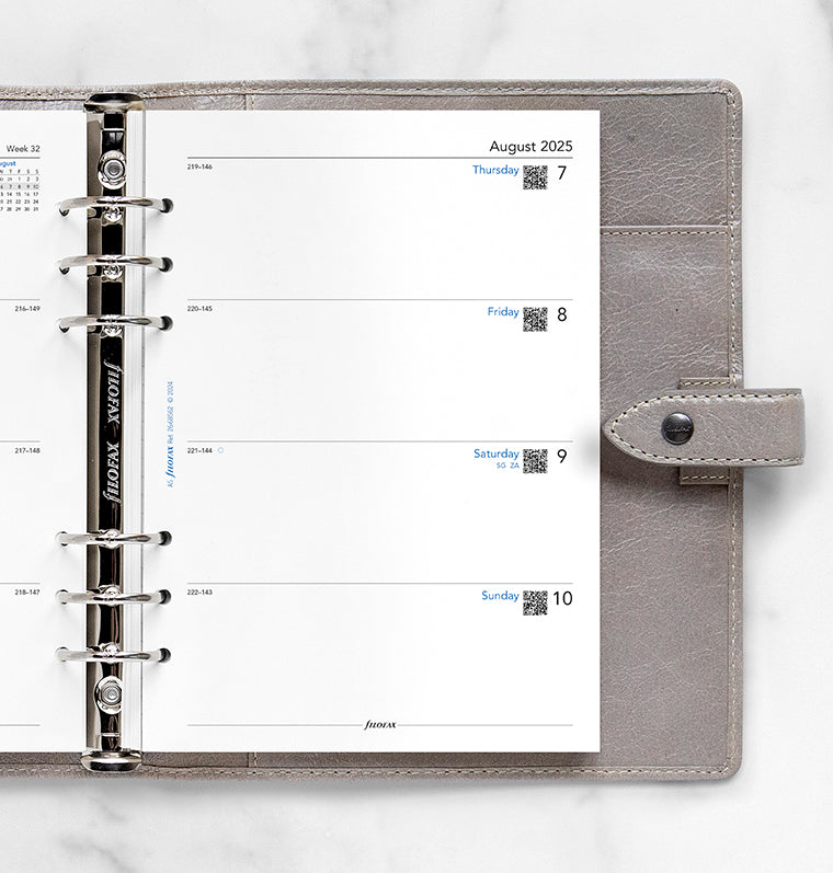 Filofax 26-68562 Week On Two Pages Academic Diary - A5 2025-2026