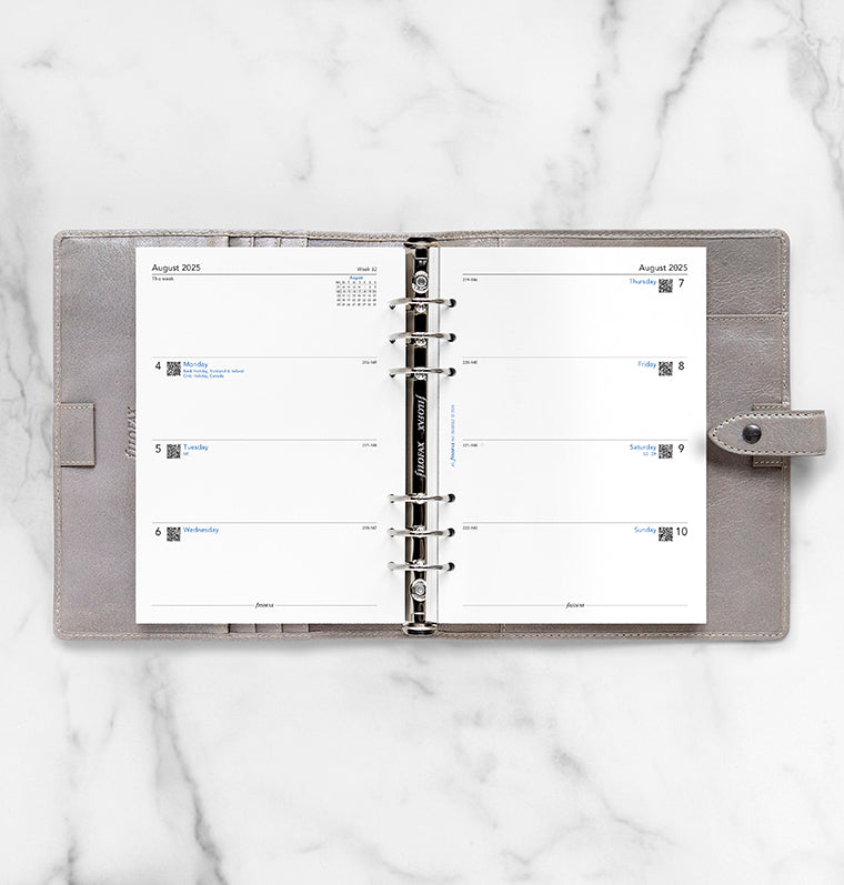 Filofax 26-68562 Week On Two Pages Academic Diary - A5 2025-2026
