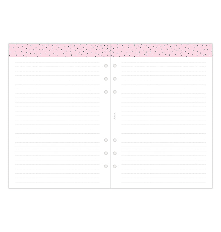 Confetti Week to View Diary Refill - A5 2026 Multilanguage Filofax 26-68591