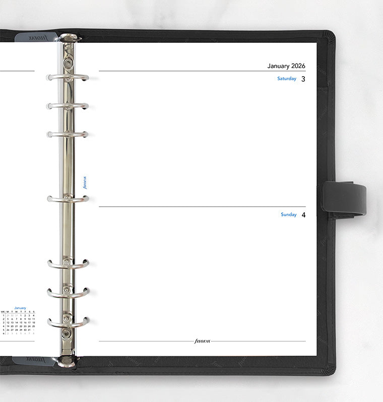 Filofax One Day On A Page Diary - Letter 2026 English 26-68641