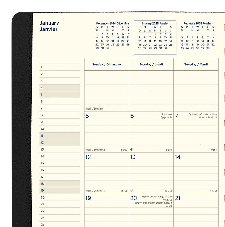 Filofax Monthly Planner - Letter size – Filofax US filofax-monthly-planner-letter-size-filofax-us