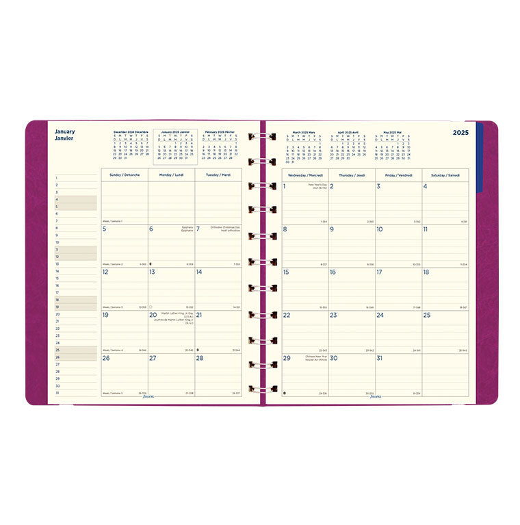 Filofax Monthly Planner - Letter 25-1811003