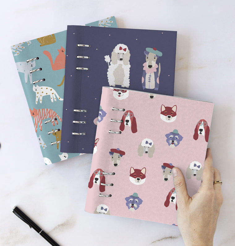 Clipbook Pets Refillable Planners