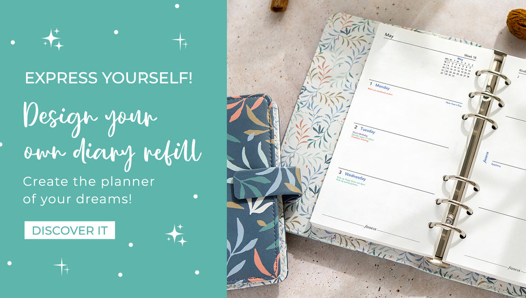 Design Your Own Diary Refill - Discover it
