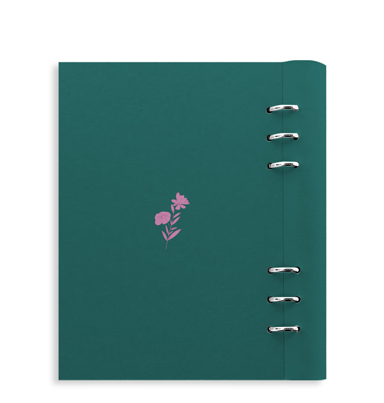 Filofax Clipbook Mother's Day A5 Organizer Bouquet Green 145274