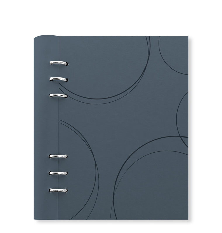 Filofax For Him A5 Clipbook Circles Blue 145297