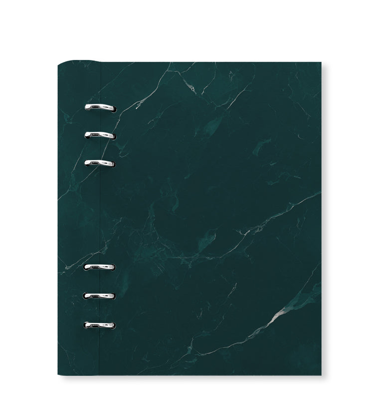 Filofax For Him A5 Clipbook Marble Green 145294