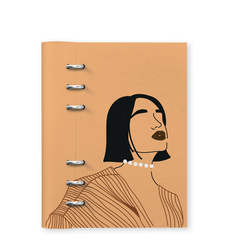 Clipbook Women's Day Personal Organizer She Orange 145270