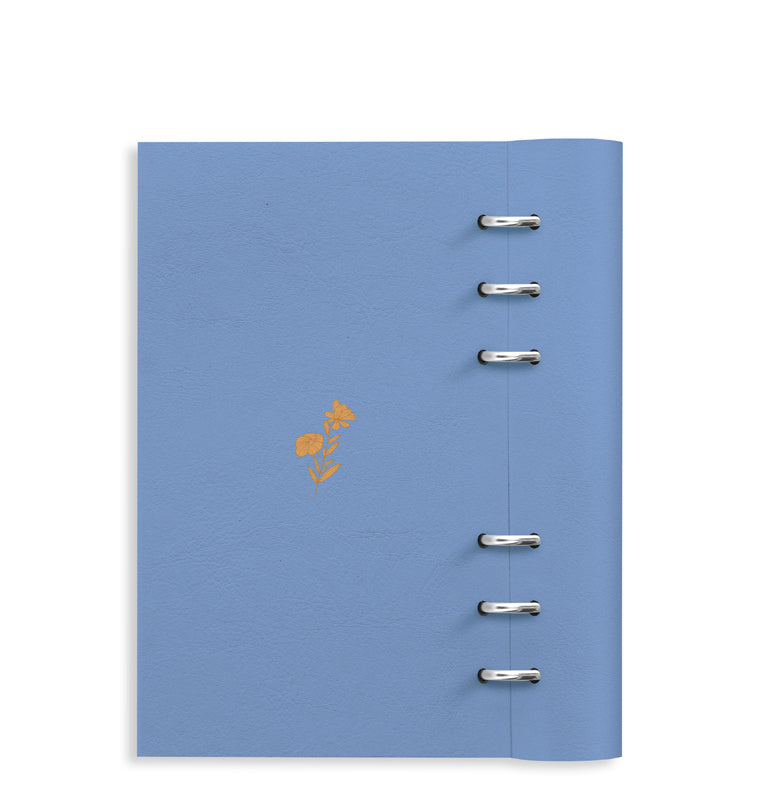 Clipbook Mother's Day Personal Organizer  Bouquet Sky Blue Filofax 145283