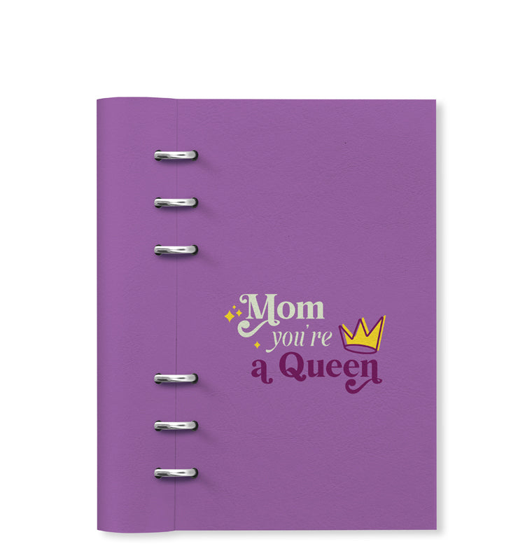 Clipbook Mother's Day Personal Organizer  Queen Purple Filofax 145286