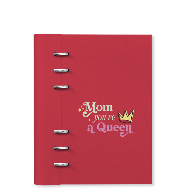Clipbook Mother's Day Personal Organizer  Queen Red Filofax 145287