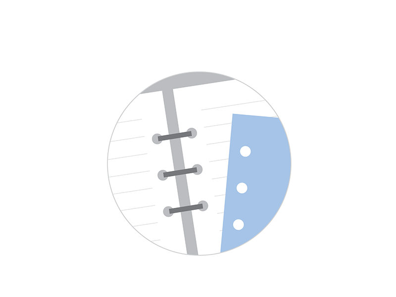 Organizer and Clipbook Refills