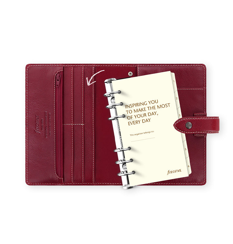 【廃盤・未使用品】Filofax Personal Organiser バイブル Malden Personal Leather Organizer - Filofax – Filofax US