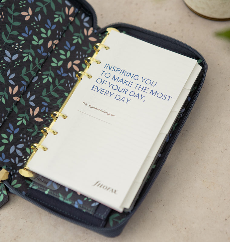Garden Personal Compact Zip Organizer - Filofax – Filofax US