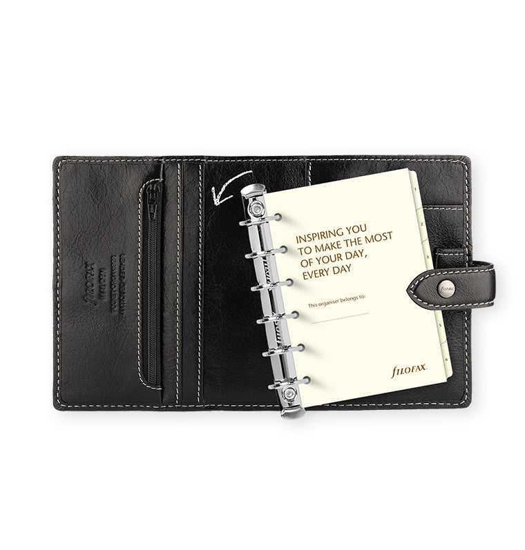 Malden Pocket Leather Organizer - Filofax – Filofax US
