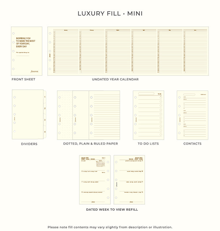 Luxury Fill - Mini