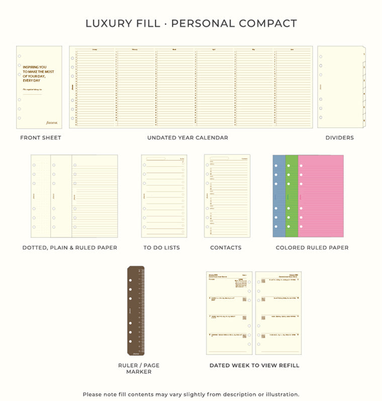 Luxury Fill - Personal Compact