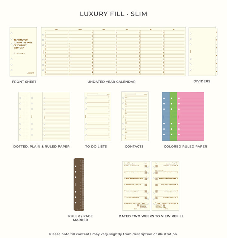 Luxury Fill - Personal Slim